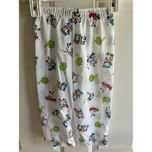 Vintage‎ Carters USA Made Little Boys 3T Dog Print Casual Pull On Track Pants